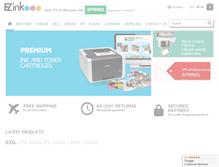 Tablet Screenshot of ezink123.com